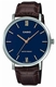 Men's Casio Leather Band Watch MTPVT01L MTP-VT01L-2B