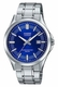Men's Casio Sapphire Crystal Stainless steel Band Watch MTS100D MTS-100D-2