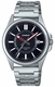 Men's Casio Stainless Steel Band / One-touch 3-fold Clasp Band Watch MTPE700D MTP-E700D-1E