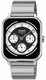 Men's Casio Stainless Steel Band, One-touch 3-fold Clasp Band Watch MTPM307D MTP-M307D-1B