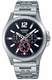 Men's Casio Stainless Steel Band Watch MTPE350D MTP-E350D-1B