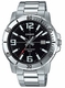 Men's Casio Stainless Steel Band Watch MTPVD01D MTP-VD01D-1B