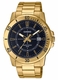 Men's Casio Stainless Steel Band Watch MTPVD01G MTP-VD01G-1C