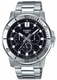 Men's Casio Stainless Steel Band Watch MTPVD300D MTP-VD300D-1E
