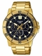 Men's Casio Stainless Steel Band Watch MTPVD300G MTP-VD300G-1E