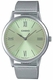 Men's Casio Stainless Steel Mesh Band Watch MTPE600M MTP-E600M-9B