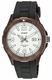 Men's Casio White Dial Rubber Band Watch MTD1073 MTD-1073-7A