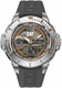 Men's CAT Anadigit Grey Rubber Strap Watch MA15525534