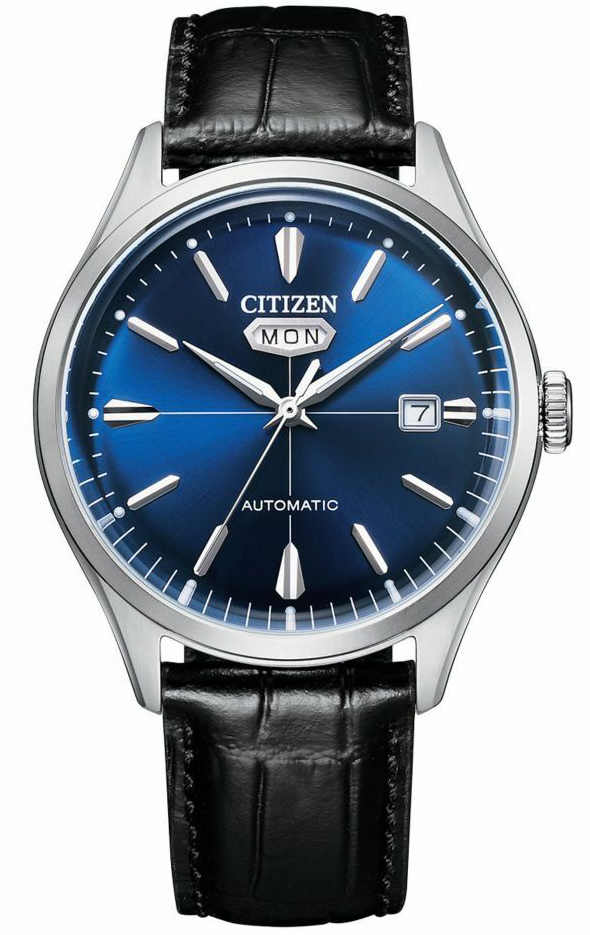 Men's Citizen Automatic Day Date Blue Dial Watch NH839020L