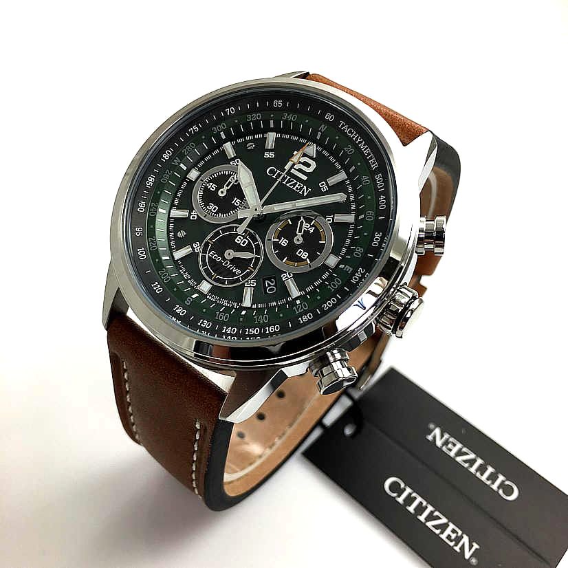 Orologio da uomo Citizen Aviator In pelle CA4470 - 15X