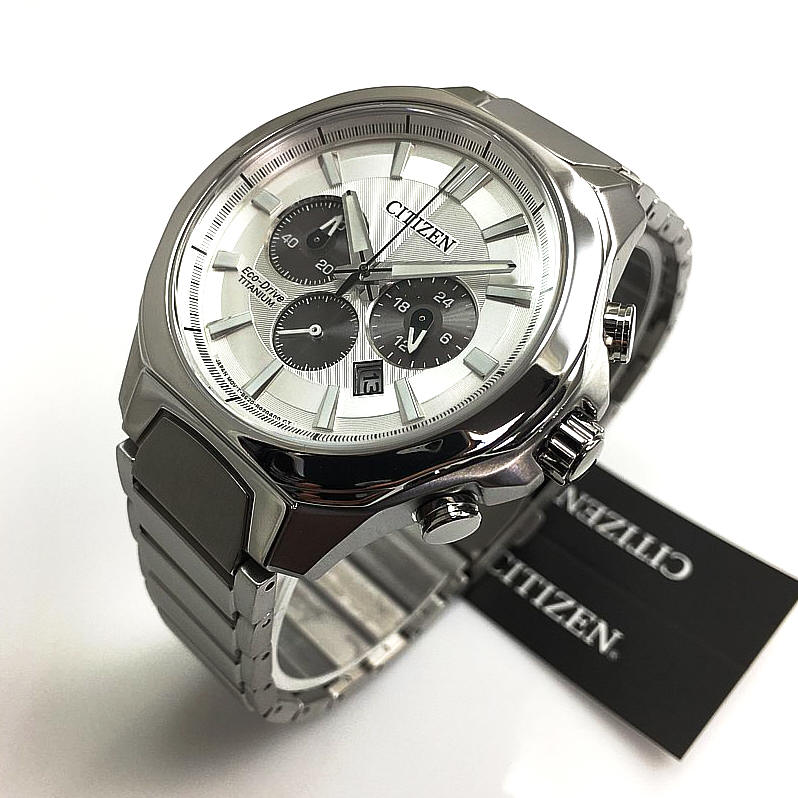 Citizen Orologio CA4320-51L, titanio, bracciale, Titanio, Bracciale