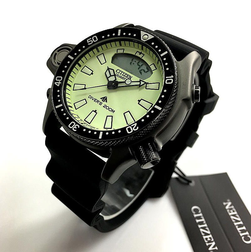 Citizen Watch JP2007-17W, Nero, misura unica, cinghia