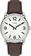 Men's Easy Reader 38mm Brown Leather Strap Watch TW2U71600