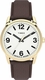 Men's Easy Reader 38mm Gold-Tone Leather Strap Watch TW2U71500