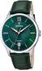 Men's Festina Acero Clasico Green Leather Strap Watch F20426-7