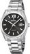 Men's Festina Acero Clasico Stainless Steel Black Dial Watch F20707-6