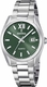 Men's Festina Acero Clasico Stainless Steel Green Dial Watch F20707-5
