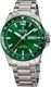 Men's Festina Calendario Titanium Green Dial Watch F20698-3