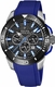 Men's Festina Chrono Bike Chronograph Blue Rubber strap Watch F20642-1