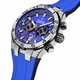 Men's Festina Chrono Bike Chronograph Blue Silicone Strap Watch F20671-3