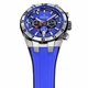 Men's Festina Chrono Bike Chronograph Blue Silicone Strap Watch F20671-3