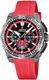 Men's Festina Chrono Bike Chronograph Red Sillicone strap Watch F20725-5