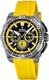Men's Festina Chrono Bike Chronograph Yellow Sillicone strap Watch F20725-1