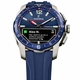 Men's Festina Connected Titanium Case Blue Analog Digital Watch F23000-1