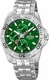 Men's Festina Multifunction Stainless steel Green Dial Watch F20445-7