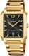 Men's Festina On The Square Gold Stainless Steel Quartz Watch F20678-4