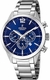 Men's Festina Timeless Chrono Stainless Steel Chronograph Watch F20343-7