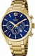 Men's Festina Timeless Chronograph Stainless Steel Gold Watch F20633-2