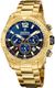 Men's Festina Timeless Chronograph Stainless Steel Gold Watch F20684-2