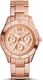 Women's Rose Gold Fossil Stella Multi-Function Watch ES3815