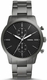 Men's Fossil Townman Chronograph Grey Steel Watch FS5349