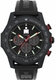 Men's IRONMAN Adrenaline Chronograph 48mm Black Dial PU Strap Watch TW2W55400