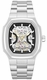 Men's Kenneth Cole Atlantic Black Dial Automatic Steel Band Watch KCWGY0099303