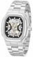 Men's Kenneth Cole Atlantic Black Dial Automatic Steel Band Watch KCWGY0099303
