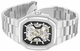 Men's Kenneth Cole Atlantic Black Dial Automatic Steel Band Watch KCWGY0099303