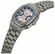 Men's Kenneth Cole Atlantic Blue Dial Automatic Steel Band Watch KCWGY0099304
