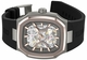 Men's Kenneth Cole Atlantic Brown Dial Automatic Silicone Band Watch KCWGZ0099302