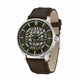 Men's Kenneth Cole Automatic Nylon Strap Skeleton Dial Watch KCWGZ0089001