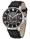 Men's Kenneth Cole Automatic Nylon Strap Skeleton Dial Watch KCWGZ0089002