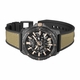 Men's Kenneth Cole Automatic Silicone Strap Skeleton Dial Watch KCWGZ0076703