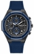 Men's Kenneth Cole Benson Black Dial Silicone Band Watch KCWGO0100101