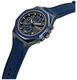 Men's Kenneth Cole Benson Black Dial Silicone Band Watch KCWGO0100101