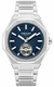 Men's Kenneth Cole Benson Blue Dial Automatic Steel Band Watch KCWGY0099104