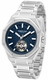 Men's Kenneth Cole Benson Blue Dial Automatic Steel Band Watch KCWGY0099104