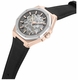 Men's Kenneth Cole Benson Grey Dial Automatic Nylon Band Watch KCWGZ0099001