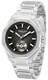 Men's Kenneth Cole Benson Gunmetal Dial Automatic Steel Band Watch KCWGY0099105